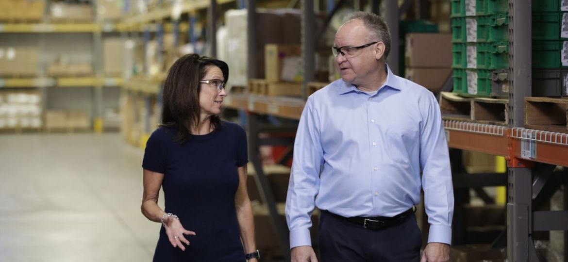 Susan Carlock and her brother and business partner Todd Murray.