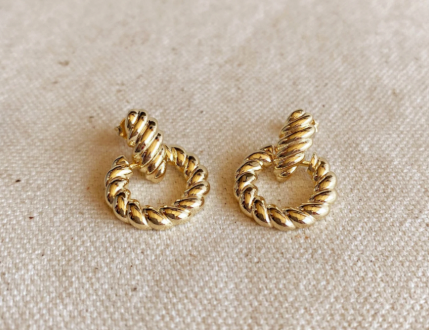 Croissant Drop Earrings