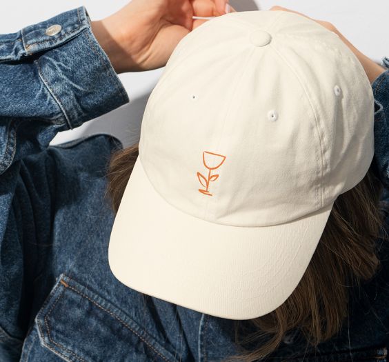 Orangily Logo on a Hat