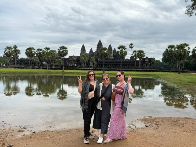 Group photo in Cambodia.