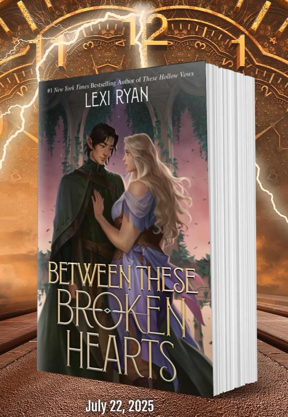 Copy of Between these Broken Hearts Between These Broken Hearts Book Cover