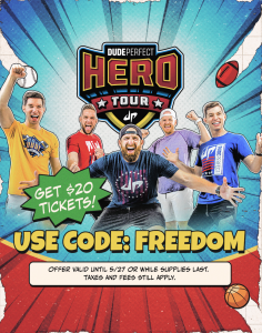 Dude Perfect Dude Perfect Hero Tour Poster
