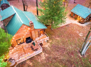 Log Cabin + Guest House