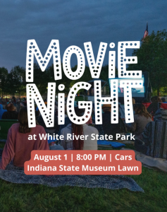 Outdoor Movie White River State Park Movie Night