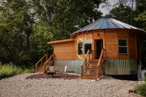 Yurt Inspired Cabin