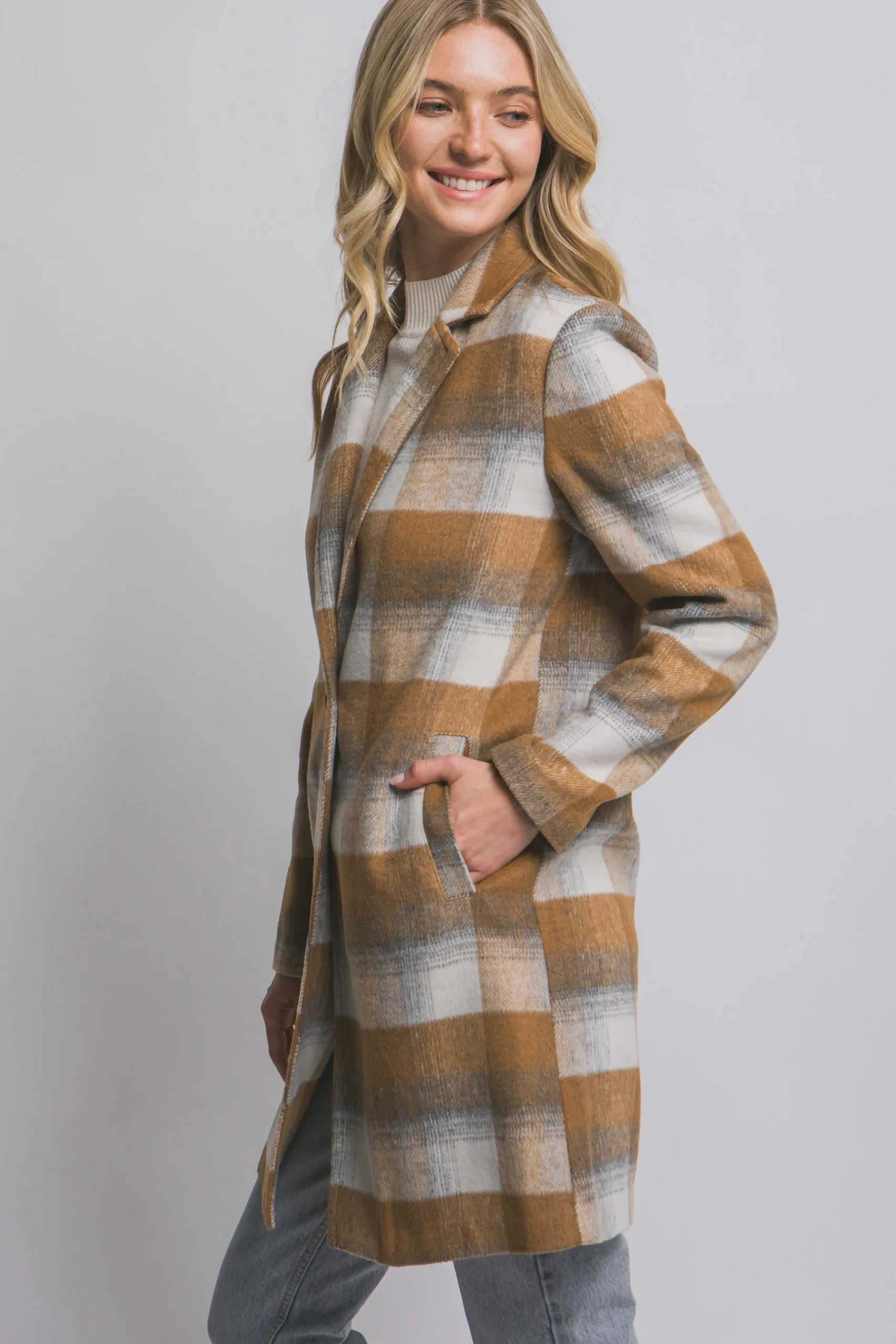 Plaid Coat