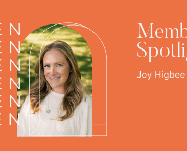 Member Spotlight - Joy Higbee