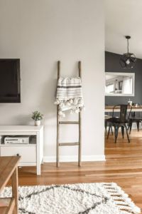 Ladder Blanket Rack
