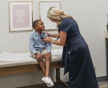 Brandy with a patient.