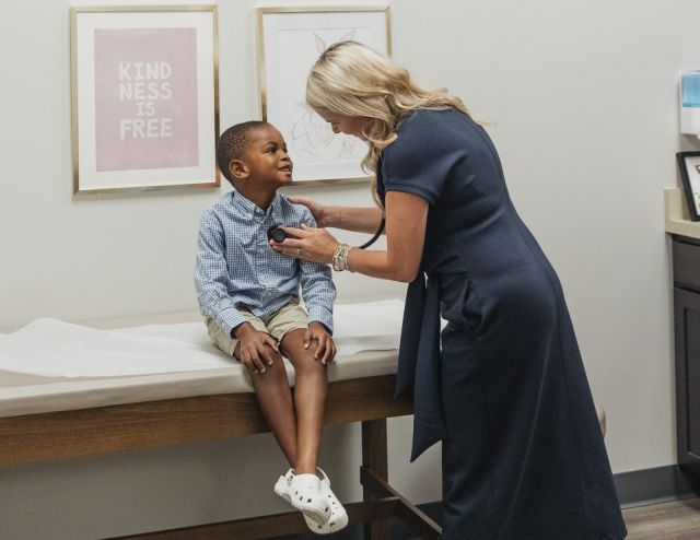 Brandy with a patient.
