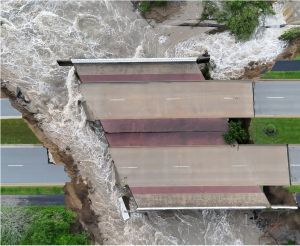 flooding and Hazel Dell Bridge collapse